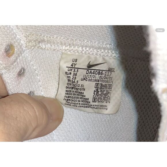 NIKE Blazer Mid 77 Red & Blue Swoosh sneakers size‎ 4Y or Womens 6 - Picture 13 of 13